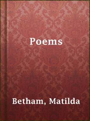 cover image of Poems